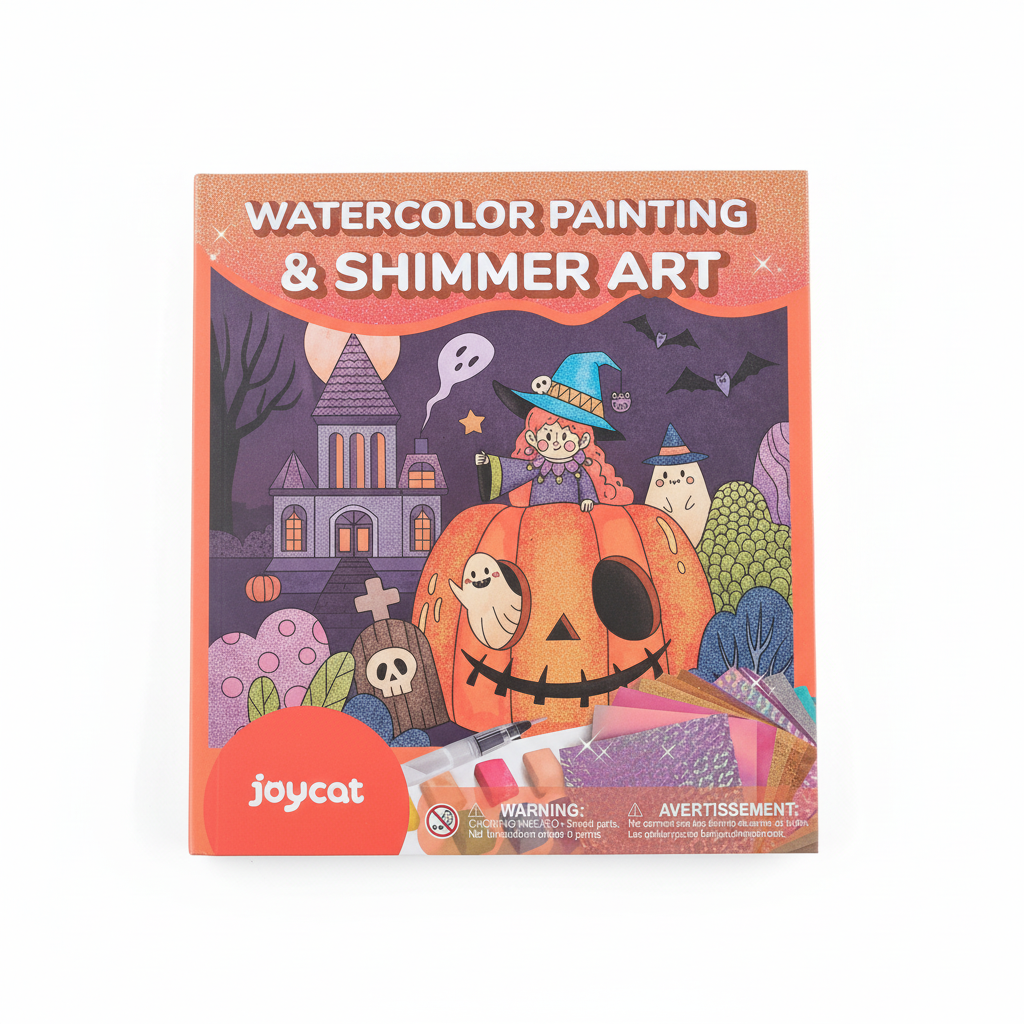 Spooky Sparkles – Watercolor & Shimmer Art Kit