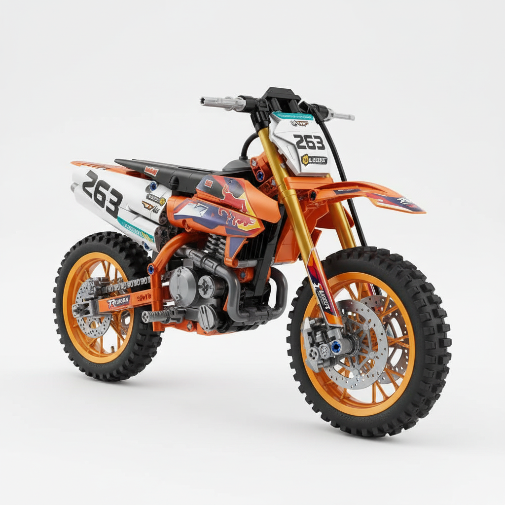 Moto Aurora #263 - Dirt Bike Model Kit