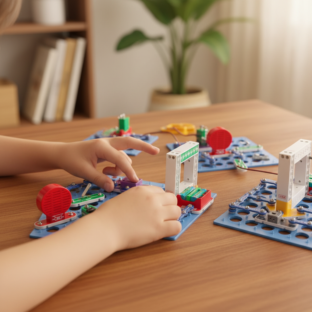 ZAATIK Electronics Lab Kit – 200+ Component STEM Kit for Kids | Build Real Circuits