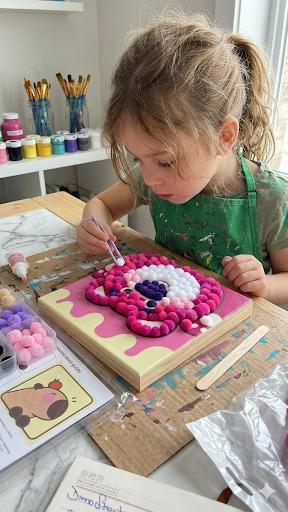Pom Pom Art Kit