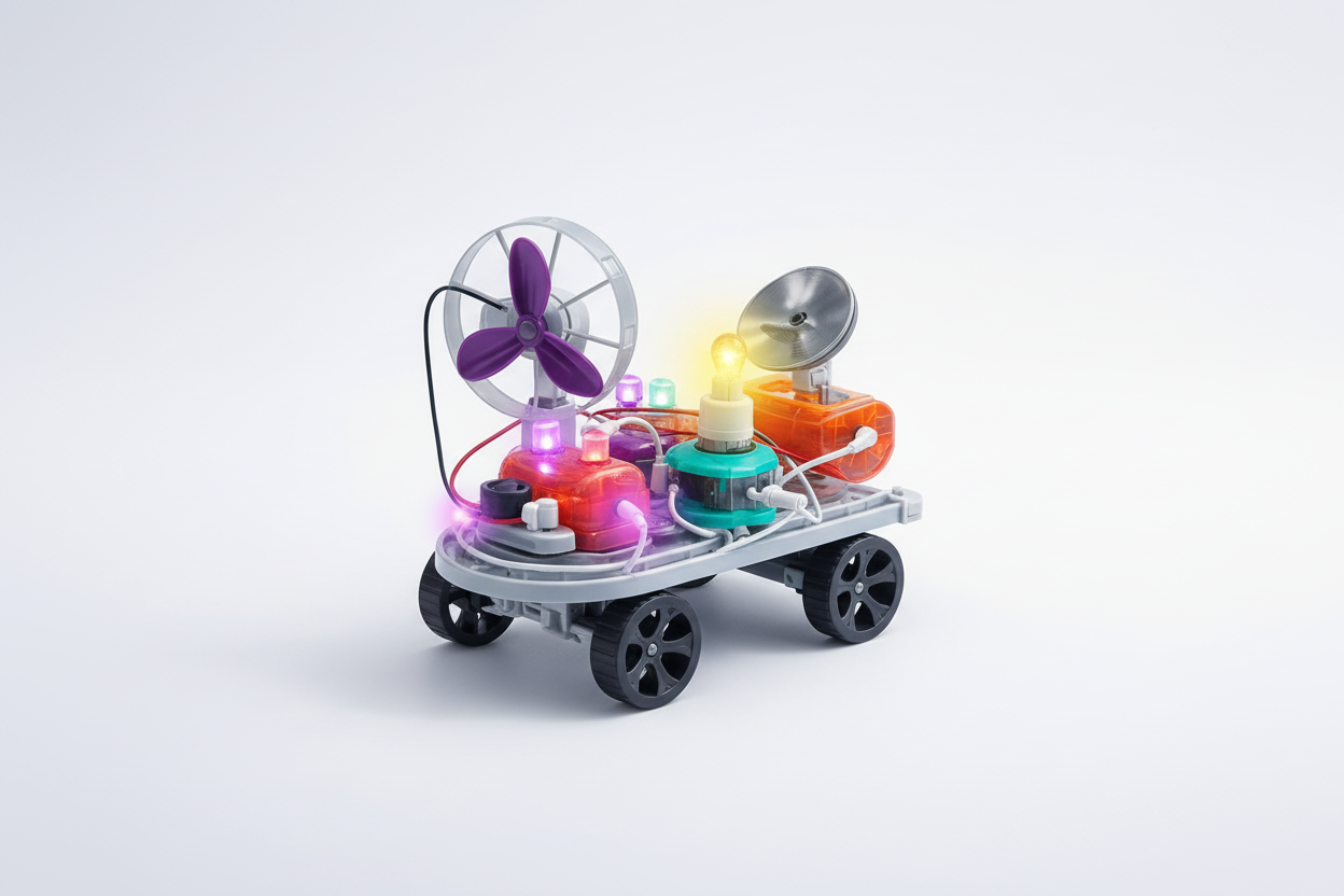 ElectroBuilder Pro – 201-Piece Circuit Construction Kit | STEM Certified