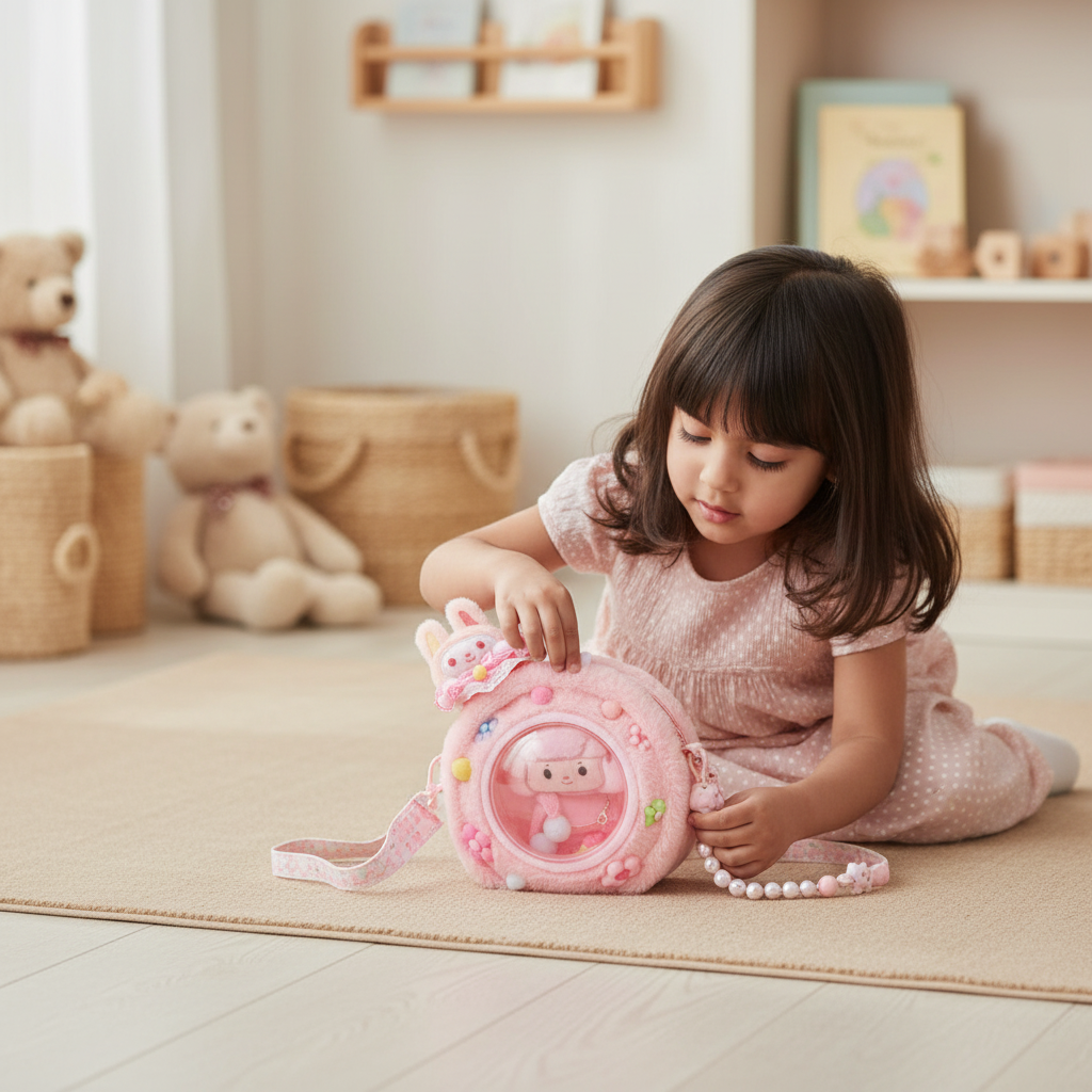 Bunny Dreams Pink Carry Bag Playset