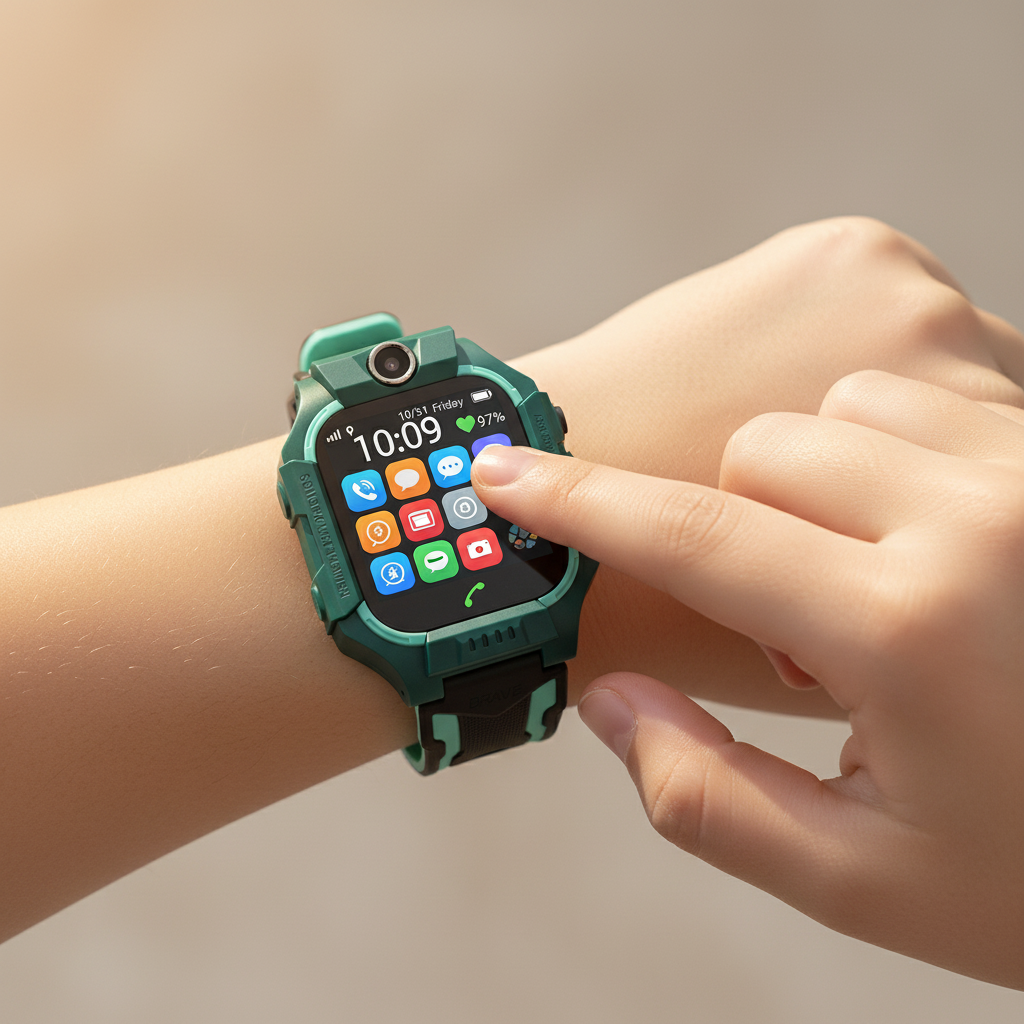 4G Smart Kids Watch – GPS Tracking + Video Calling + SOS | Child Safety Watch
