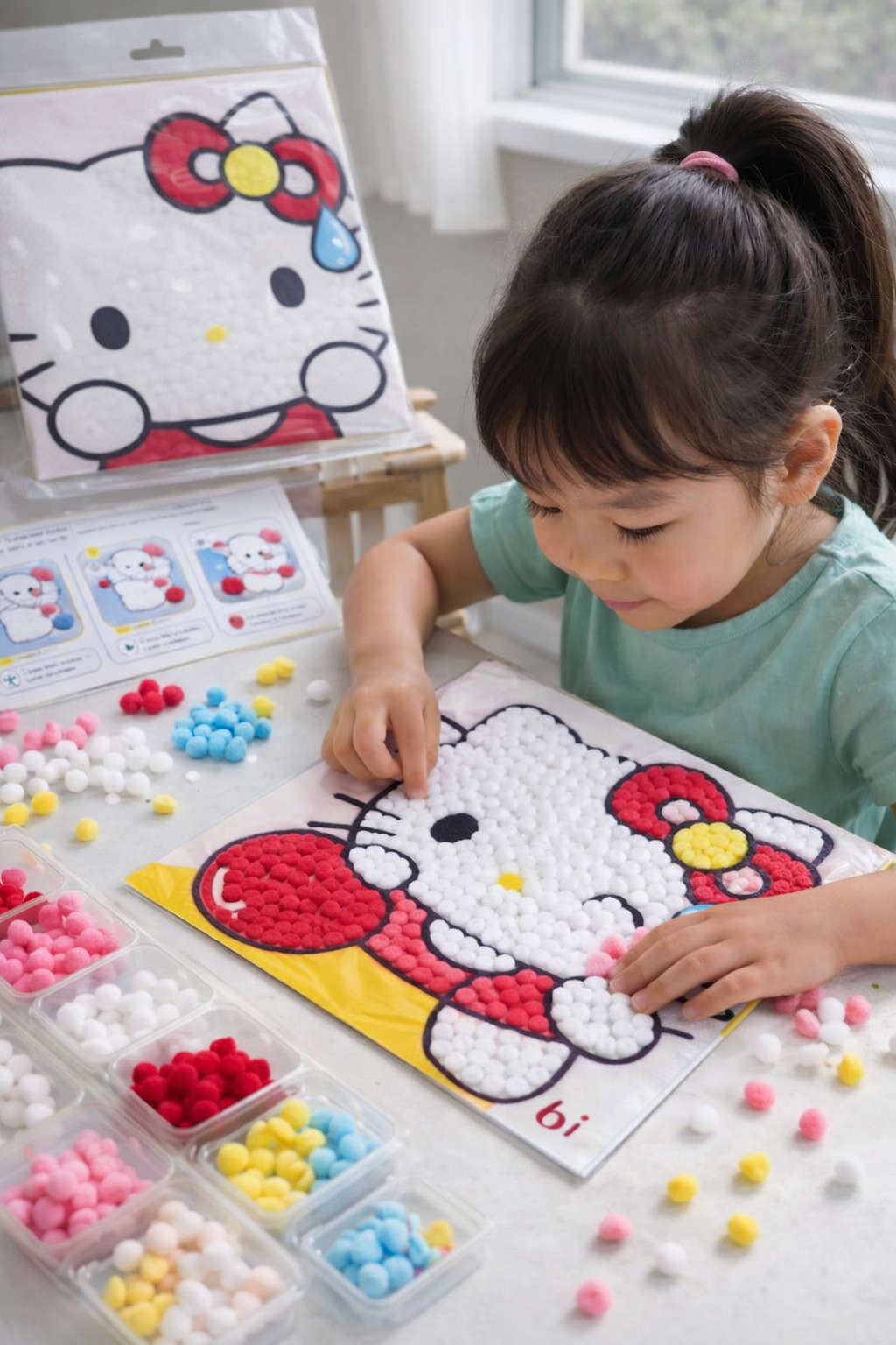 Pom Pom Art Kit