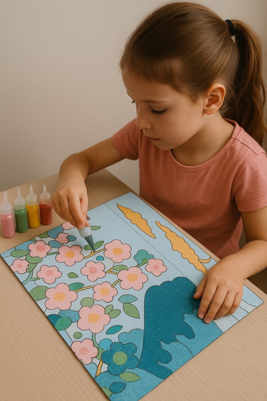 Dimorra Kids X Sand Painting