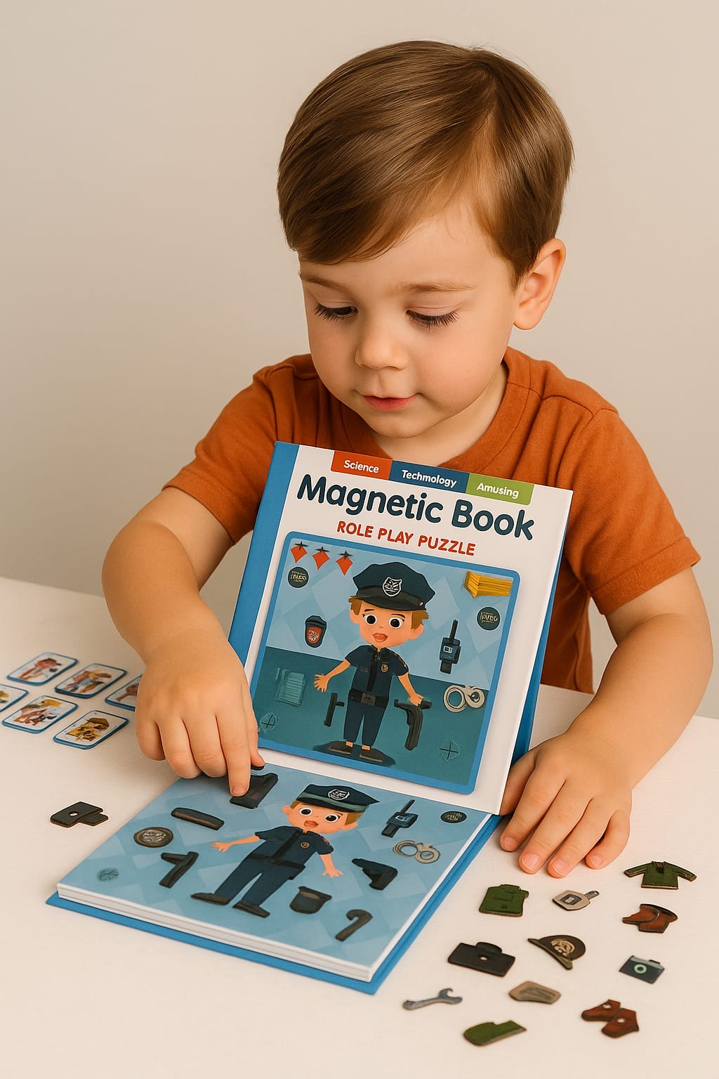 Dimorra Kids x Magnetic Puzzle Book