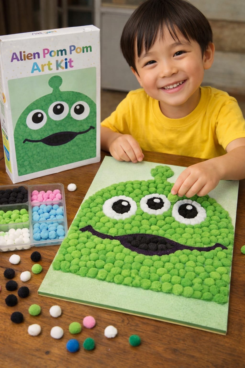 Pom Pom Art Kit