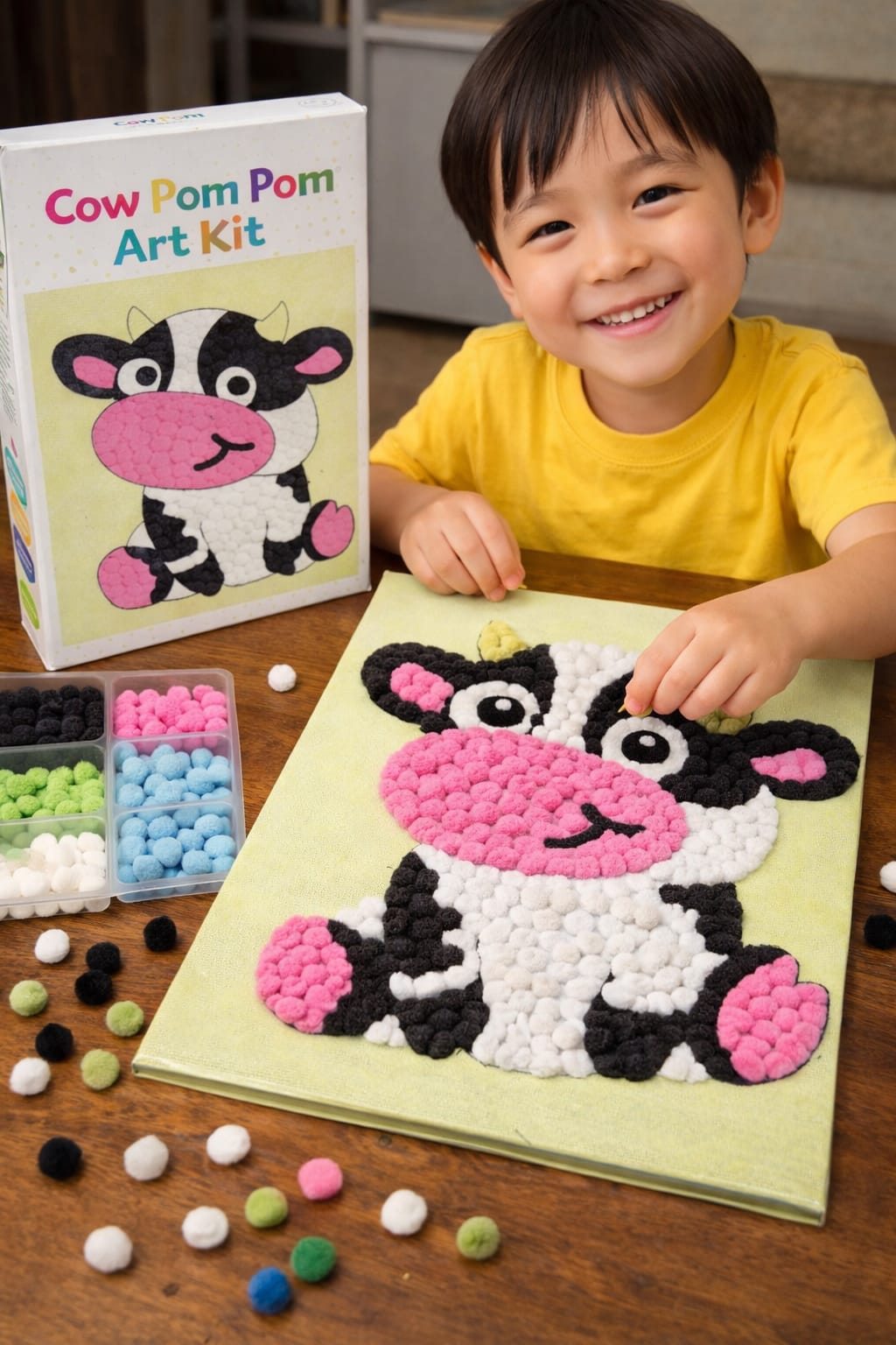 Pom Pom Art Kit