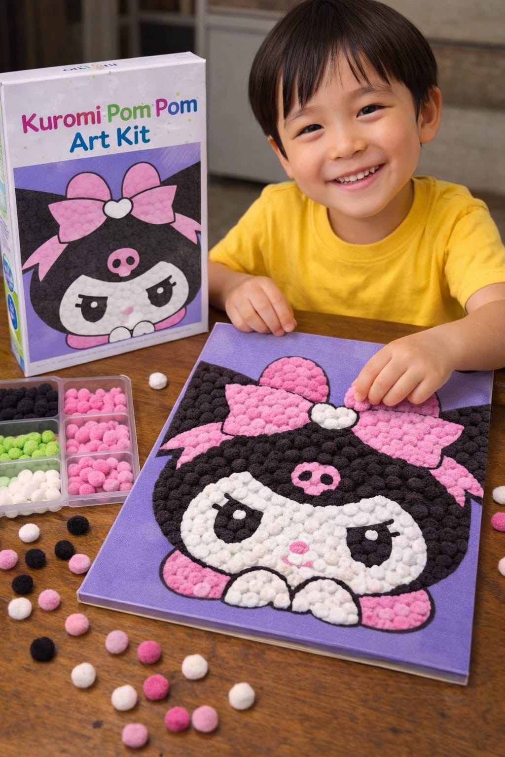 Pom Pom Art Kit