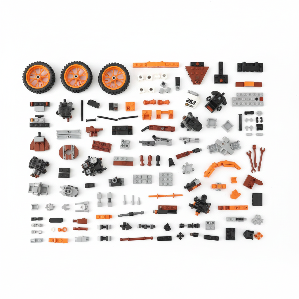 Moto Aurora #263 - Dirt Bike Model Kit