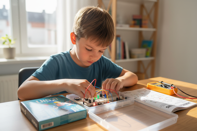 STEM Electric Circuit Learning Toy – Build 20+ Working Circuits | Ages 6+