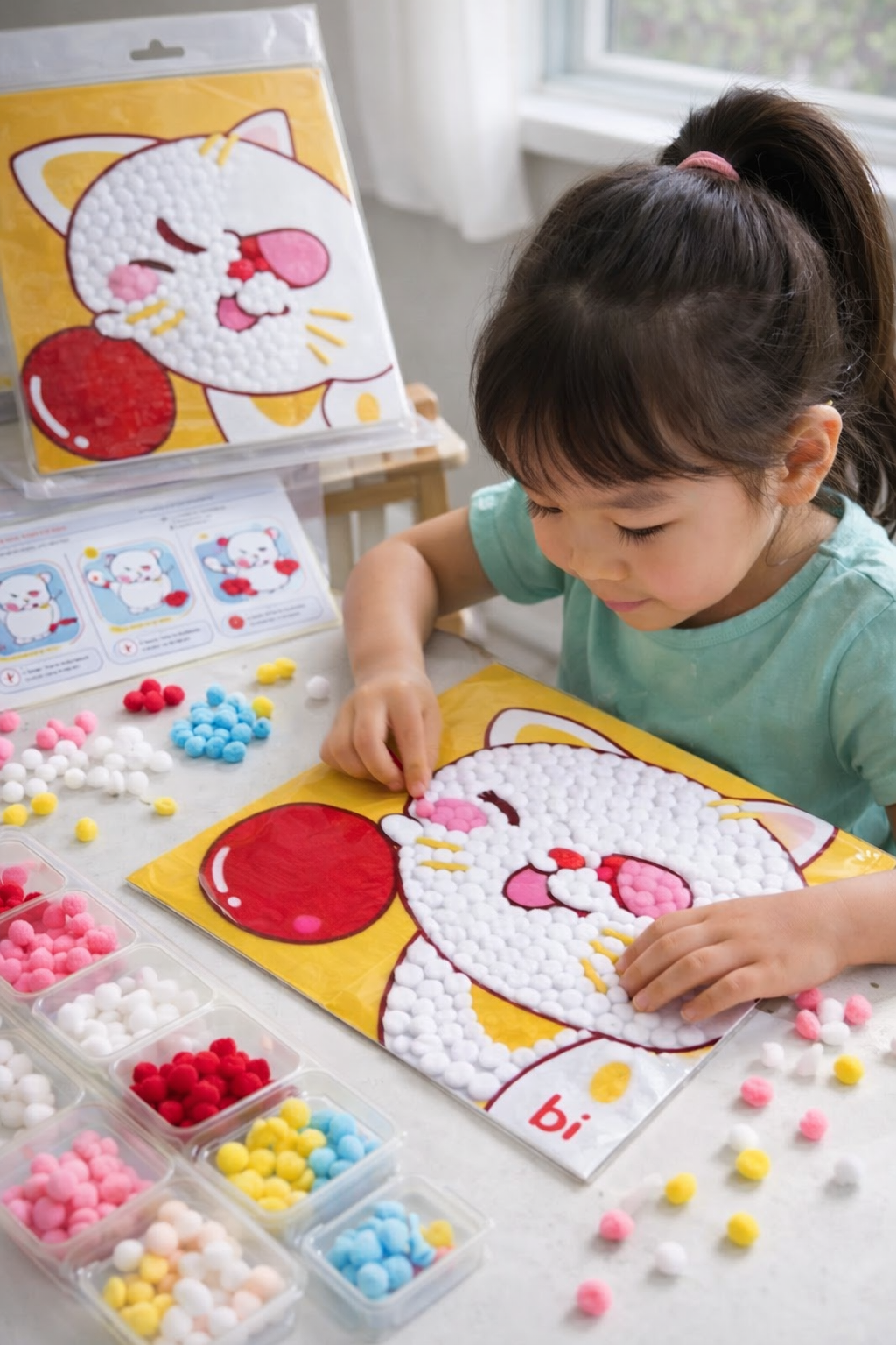 Pom Pom Art Kit