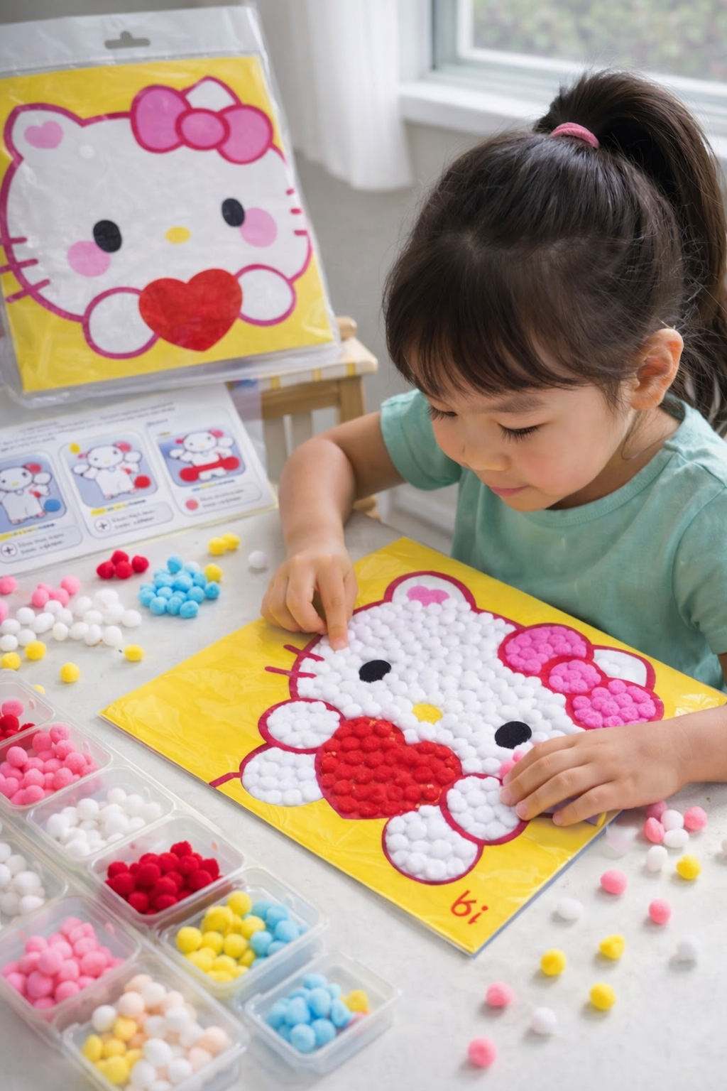 Pom Pom Art Kit