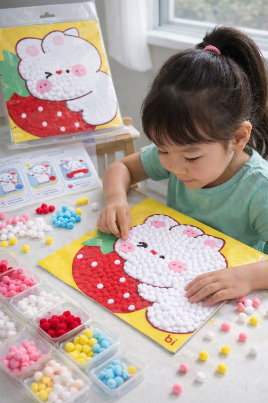 Pom Pom Art Kit