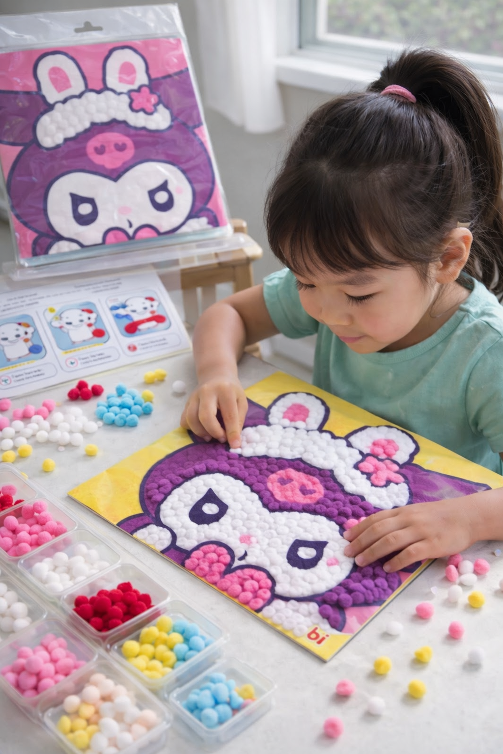 Pom Pom Art Kit