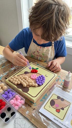 Pom Pom Art Kit