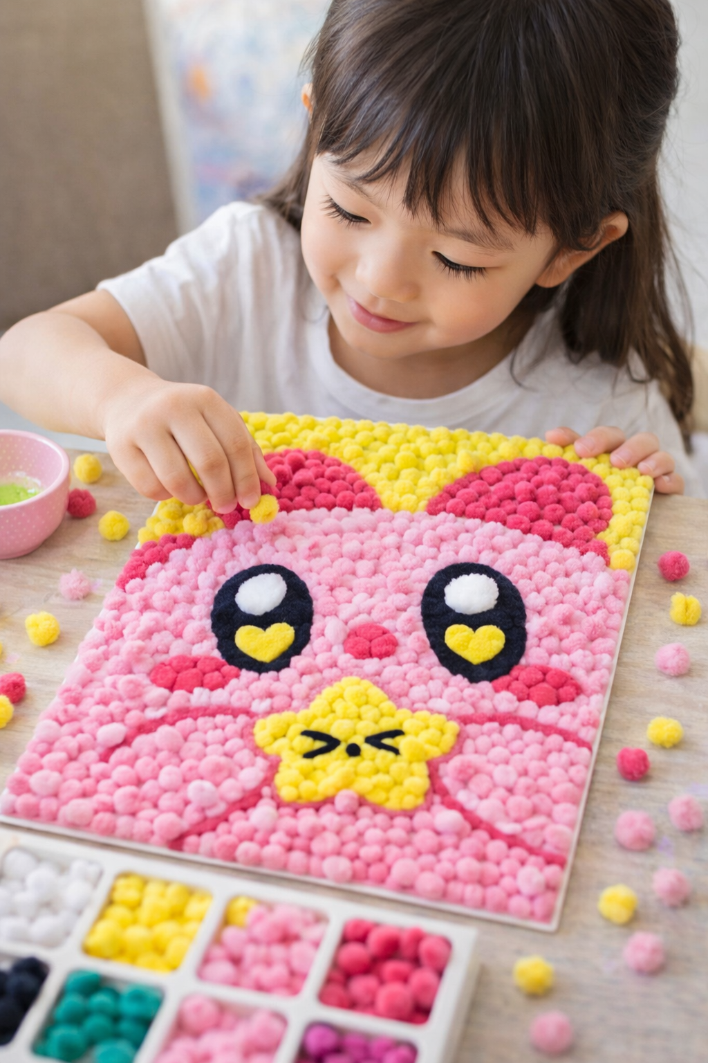 Pom Pom Art Kit