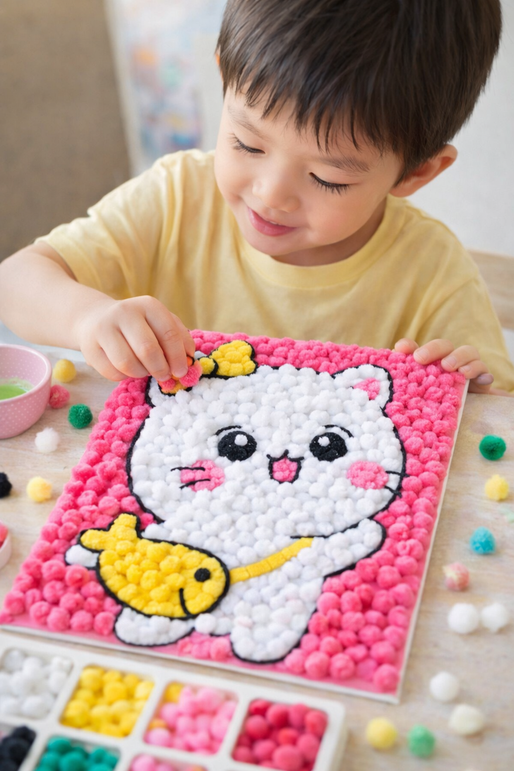 Pom Pom Art Kit
