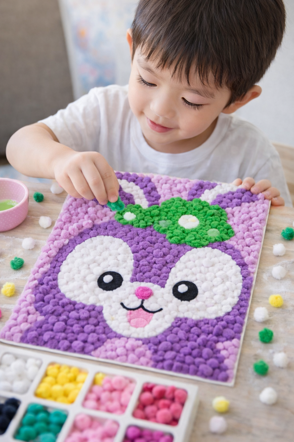 Pom Pom Art Kit