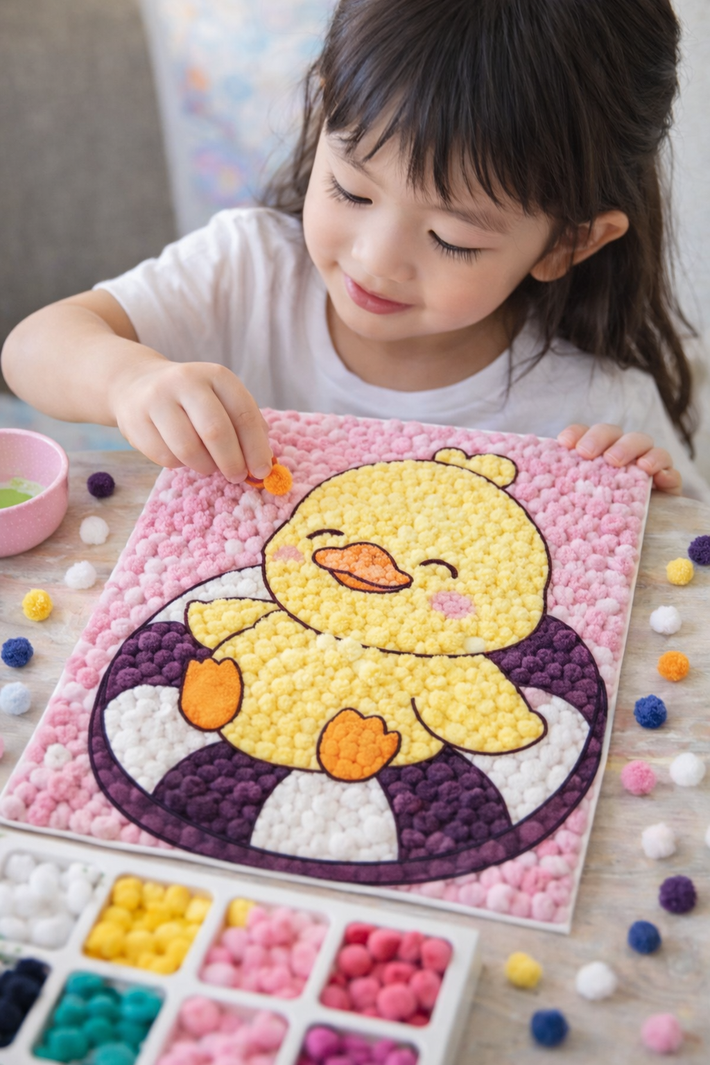 Pom Pom Art Kit
