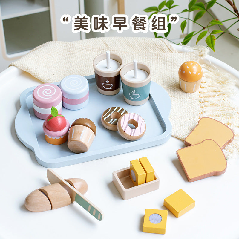 🍳🌟 LilDNA Club’s Wooden Pretend Kitchen Set – Where Tiny Chefs Cook Up Big Dreams! 🌟🍳