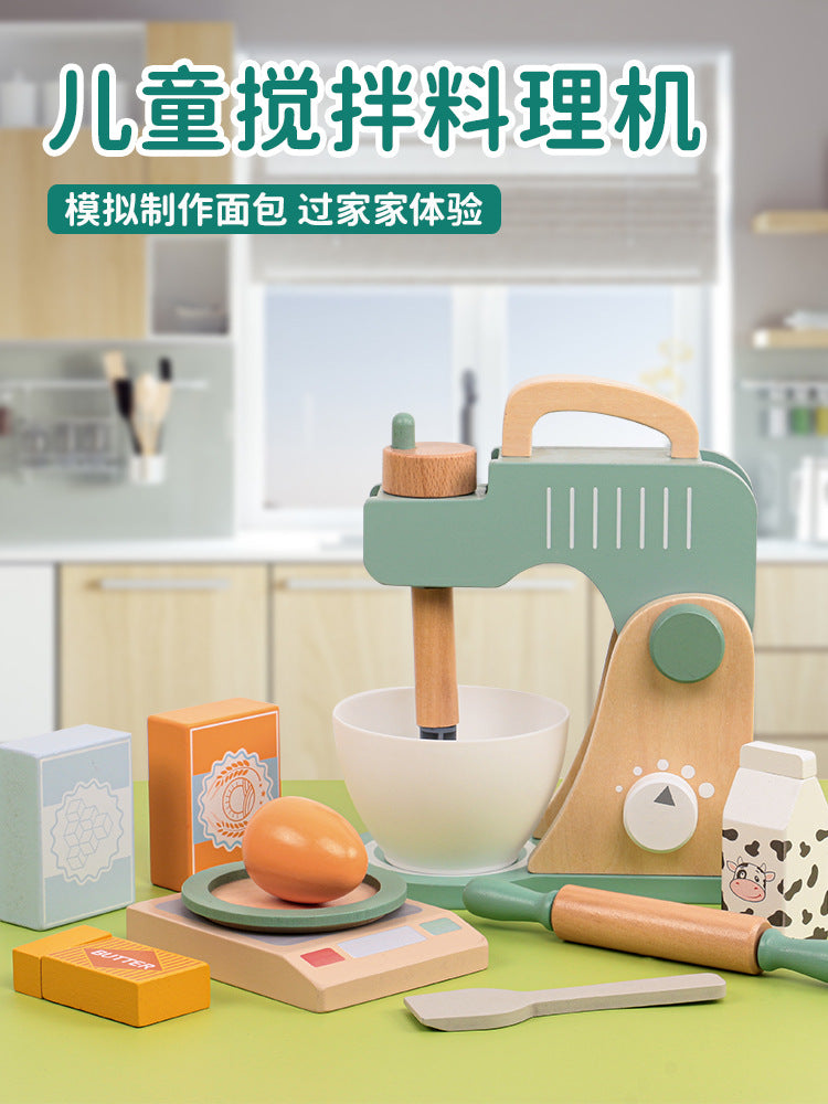 🍳🌟 LilDNA Club’s Wooden Pretend Kitchen Set – Where Tiny Chefs Cook Up Big Dreams! 🌟🍳