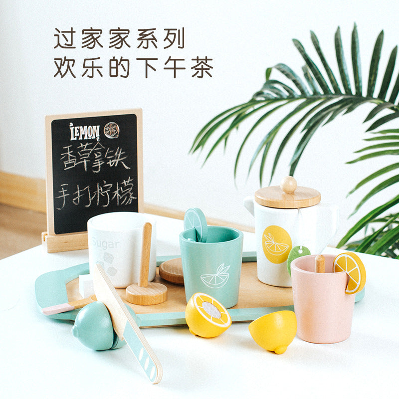 🍳🌟 LilDNA Club’s Wooden Pretend Kitchen Set – Where Tiny Chefs Cook Up Big Dreams! 🌟🍳