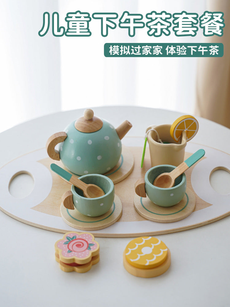 🍳🌟 LilDNA Club’s Wooden Pretend Kitchen Set – Where Tiny Chefs Cook Up Big Dreams! 🌟🍳