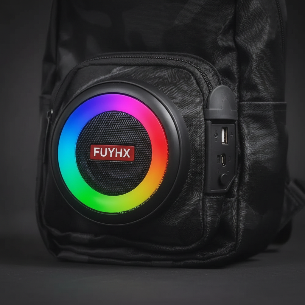 NomadBeat 3-in-1 Pro – Bluetooth Speaker + Powerbank + LED | Travel Essential