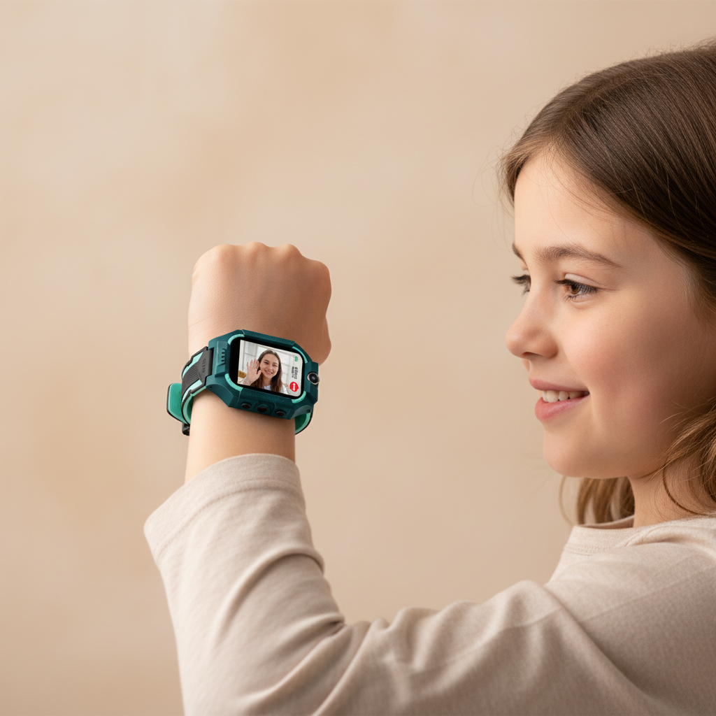 4G Smart Kids Watch – GPS Tracking + Video Calling + SOS | Child Safety Watch