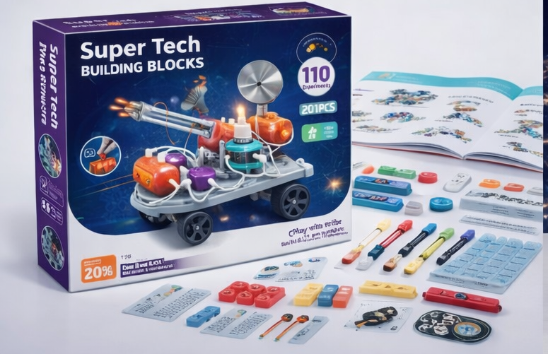ElectroBuilder Pro – 201-Piece Circuit Construction Kit | STEM Certified